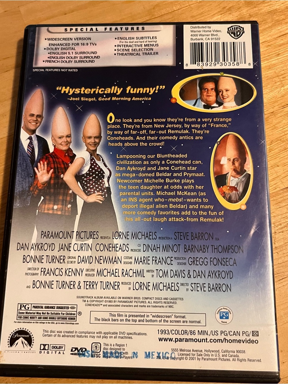Coneheads Widescreen Collection DVD - Picture 2 of 2